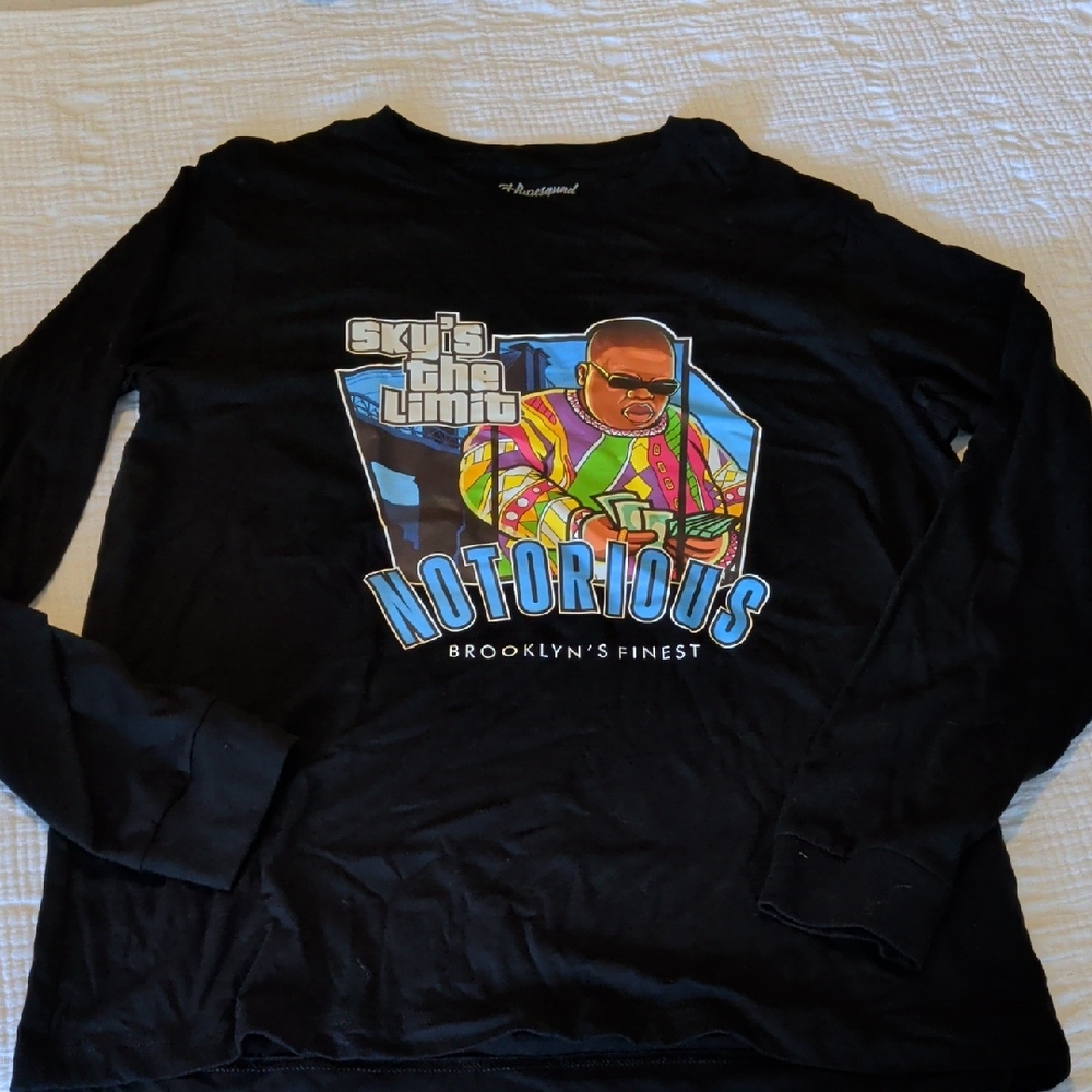 Biggie Smalls Long Sleeve Shirt